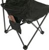 Campingset HWC-N50, Tisch 2x Stuhl Klappstuhl Anglerstuhl faltbar, Metall ~ schwarz Bild 4