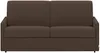 Schlafsofa 2-Sitzer CALIFE - Stoff - Braun - Liegefläche: 120 cm - Matratzenhöhe: 14 cm Bild 2
