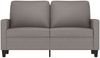 vidaXL 2-Sitzer-Sofa Taupe 120 cm Stoff 359162 Bild 3