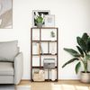 vidaXL Bücherregal Braun Eichen-Optik 60x20x120,5 cm Holzwerkstoff 858153 Bild 3