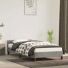 Einzelbettgestell Design für Erwachsene ohne Matratze Hellgrau 90x190 cm Samt d5007e Bild 2