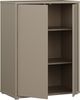 Forte ALICE SPRINGS Kommodenschrank 70 80, modern-minimalistisch, 2-türig, Wohn-/Schlafzimmer, Holzwerkstoff, Taupe, 74,5 cm breit x 99,1 cm hoch x 41,5 cm tief Bild 4
