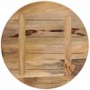 vidaXL Tischplatte Ø 40x1,5 cm Rund Raues Massives Mangoholz 370000 Bild 5