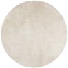 vidaXL Teppich OVIEDO Kurzflor Beige Ø 120 cm 375501 Bild 2
