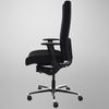 Bisley Titanos Schwerlast Chefsessel Bürostuhl 200kg Belastbarkeit in schwarz - PC Stuhl mit Armlehne, Lordosenstütze, Drehstuhl mit Rollen für Schreibtisch, Office & Gaming - Ergonomisch XXL, Titanos-733 Bild 3