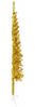 vidaXL Künstlicher Halb-Weihnachtsbaum mit Ständer Schlank Gold 120 cm 344589 Bild 4