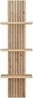 Wohnwand >Core< (3-teilig) in schilf matt / Artisan Dekor - 240x77x44 (BxHxT) Bild 4