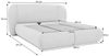 Beautysofa Polsterbett CORFU mit Bettkasten und LED‑Kopfteil (Weicher BELLA‑Chenille‑Stoff in 6 modernen Farbtönen, Doppelbett in moderner, abgerundeter Form), Erhältlich in 3 Breiten Bild 4