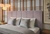 Boxspringbett Vento - Cordstoff - pastellrosa - 160x200 cm Bild 4