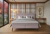 Boxspringbett Vento - Cordstoff - pastellrosa - 160x200 cm Bild 3