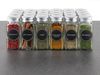 Hanseküche Gewürzbehälter Gewürzgläser Set mit Streueinsatz, Glas, (24 Gewürzgläser, 1-tlg, Set inkl. Zubehör), inkl. Ersatzstreueinsätze, Trichter und Reinigungsbürste Bild 4