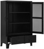 vidaXL Büroschrank mit Maschengittertüren Industriell 75×40×120 cm Stahl 145355 Bild 2