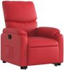 vidaXL Relaxsessel mit Aufstehhilfe Rot Kunstleder 3204891 Bild 4