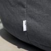 HOME DELUXE XXL Outdoor Sitzsack CLOUD mit Hocker - Anthrazit Bild 4