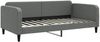 vidaXL Tagesbett Ausziehbar mit Schubladen Dunkelgrau 100x200 cm Stoff 3196876 Bild 4