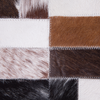 Teppich Kuhfell braun-beige 80x150 cm Patchwork CESME Bild 5