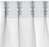 vidaXL Verdunkelungs-Vorhänge mit Ringen 2 pcs Hellweiß 175 x 140 cm 4107494 Bild 5