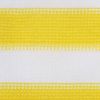 vidaXL Balkon-Sichtschutz Gelb und Weiß 120x600 cm HDPE 310883 Bild 2