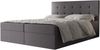 AX LIVING Boxspringbett 160x200 mit Bettkasten Dahlina in Grau – Komfort&Eleganz Bild 2