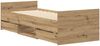 Einzelbettgestell Design für Erwachsene ohne Matratze Artisan-Eiche 90x190cm Holzwerkstoff d3969e Bild 4