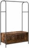 vidaXL Kleiderständer Braun Eichen-Optik 100 x 44 x 160 cm 868453 Bild 2