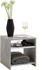 Beistelltisch >LUND< in Beton LA-weiß - 39,9x39,9x39,9cm (BxHxT) Bild 2