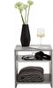 Beistelltisch >LUND< in Beton LA-weiß - 39,9x39,9x39,9cm (BxHxT) Bild 3