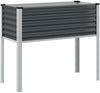 vidaXL Garten-Pflanzgefäß Anthrazit 100 x 45 x 90 cm Stahl 4008972 Bild 2