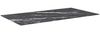 vidaXL Tischplatte Schwarz 120x65 cm 8 mm Hartglas in Marmoroptik 322276 Bild 2