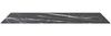 vidaXL Tischplatte Schwarz 120x65 cm 8 mm Hartglas in Marmoroptik 322276 Bild 3