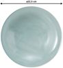 Seltmann Weiden Beat Color Glaze Suppenteller ø 22,5 cm 6er Set Arktisblau Bild 2