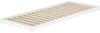 Weißes Flachbett extra niedriges Holzbett in Überlänge 90x220 Kiefer V-60.47W-09-220Rollrost und Matratze inkl. Bild 2
