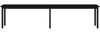 vidaXL Bank Schwarz Eichen-Optik 200 x 35 x 45 cm Holzwerkstoff 892608 Bild 5