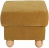 Hocker Kasha Bezug Veloursstoff Buche natur / mais 22259 Bild 2