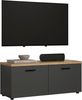 Home affaire Lowboard Bajo (1 St), TV-Lowboard mit 2 Türen und 2 Einlegeböden – (B/T/H) 120/40/50 cm Bild 4
