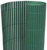 vidaXL Gartenzaun Doppelseitig 110x400 cm Grün 317157 Bild 2