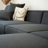 HOME DELUXE Modulares Sofa VERONA XXL - 414 x 207 cm Anthrazit Bild 3