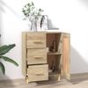vidaXL Sideboard Sonoma-Eiche 69,5x34x90 cm Holzwerkstoff 812225 Bild 3