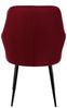 ML-DESIGN Stuhl Esszimmerstuhl ergonomisch & gepolstert, Esstischstuhl mit Rückenlehne (Komplett-Set, 2 St), Wohnzimmerstuhl Rot Samtbezug Küchenstuhl Polsterstuhl Bild 4