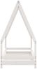 vidaXL Kinderbett Weiß 70x140 cm Massivholz Kiefer 834487 Bild 4