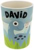 HTI-Living Tasse Kinderbecher Namensbecher David, 1-tlg, Kunststoff, Trinkbecher Saftbecher Milchbecher Bild 2