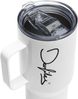 DECALVIBES Reisebecher mit Griff Classic - Weiß , 739 ml Bild 4