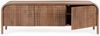 TV Board Tansan aus Mangoholz, handgefertigte Schnitzereien, Retro Chic, braun, 155 cm Bild 2