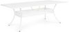 Gartentisch Evrely aus Aluminium, klassisch rechteckig, weiß, 213x107 cm, für 6–8 Personen Bild 4