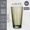 Ritzenhoff & Breker Longdrinkglas Favo, 6-teilig, 6-tlg, Glas, 6er Set, je 350 ml Bild 2