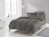 Irisette Sky Mako-Satin Bettwäsche 135x200 Wende Streifen beere grün 8421-70 Bild 5