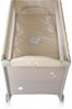Moni Reisebett Sleepy Rollen, Wickelauflage, Matratze, Spielbogen, Seiteneingang beige braun Bild 2