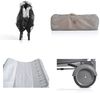 Moni Reisebett Sleepy Rollen, Wickelauflage, Matratze, Spielbogen, Seiteneingang beige braun Bild 4