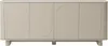 Vente-unique - BRISTANA Sideboard Holz, Platte Schokoladenbraun - B 40 cm x H 85 cm x L 200 cm Bild 2