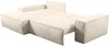 Vente-unique - AMELIA Sofa Stoff Beige - B 167 cm x H 85 cm x L 267 cm Bild 4